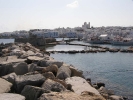 Город Финкас в одноименой бухте на острове Сирос в Греции