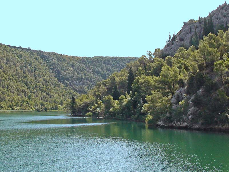 Хорватия. Река Крка